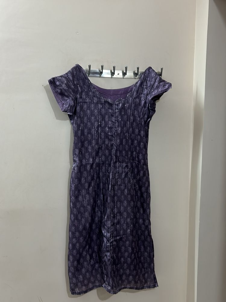 Women XL Size Stitched Dress