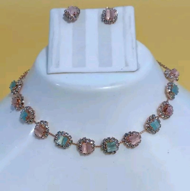 AD Stone Choker