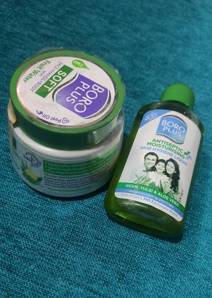 BOROPLUS ANTISEPTIC CREAM & SKIN HYGIENE LIQUID