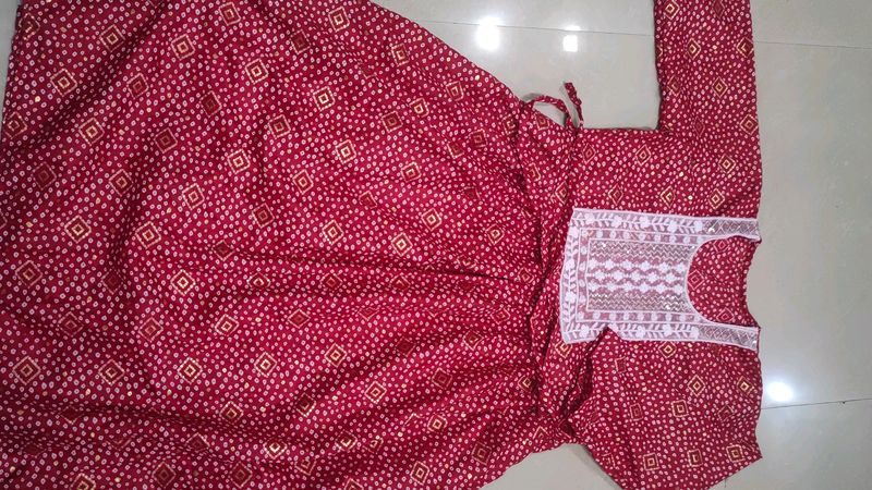 beautiful maroon kurti