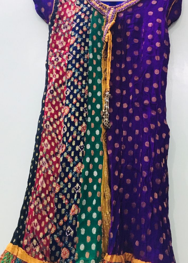 Zari Multicolour Kurta