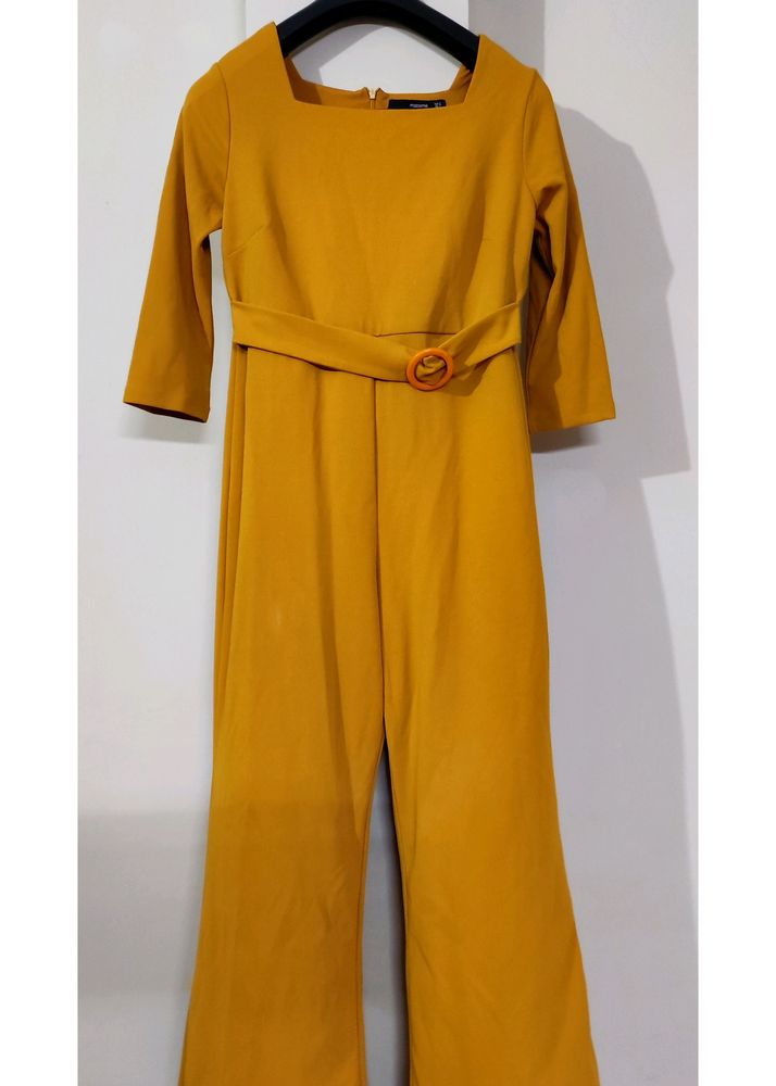 Branded ( WOMEN JUMPSUIT ) in Royal mustard Colour