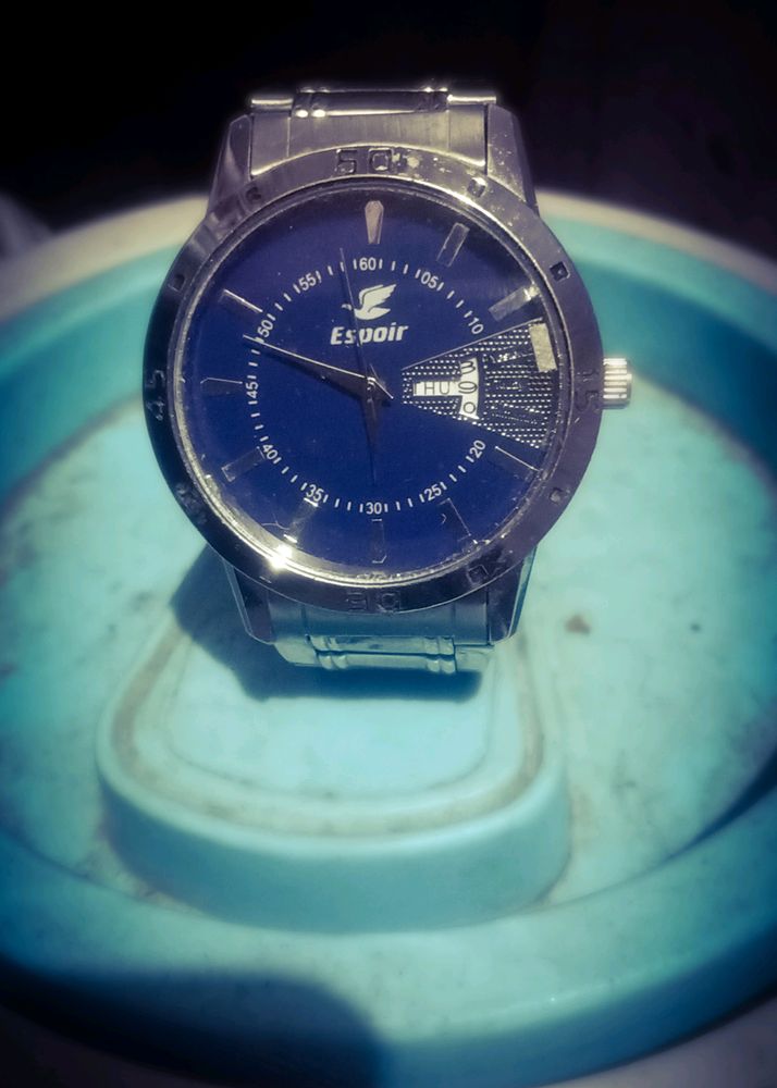 Silver Hand Watch