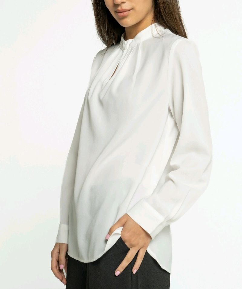 New Korean Ruffled Sleeves Cute Blouson