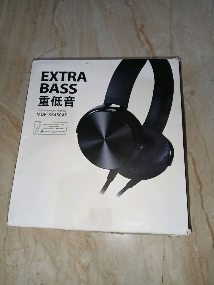 Extra Bass Wired Bluetooth Headphone