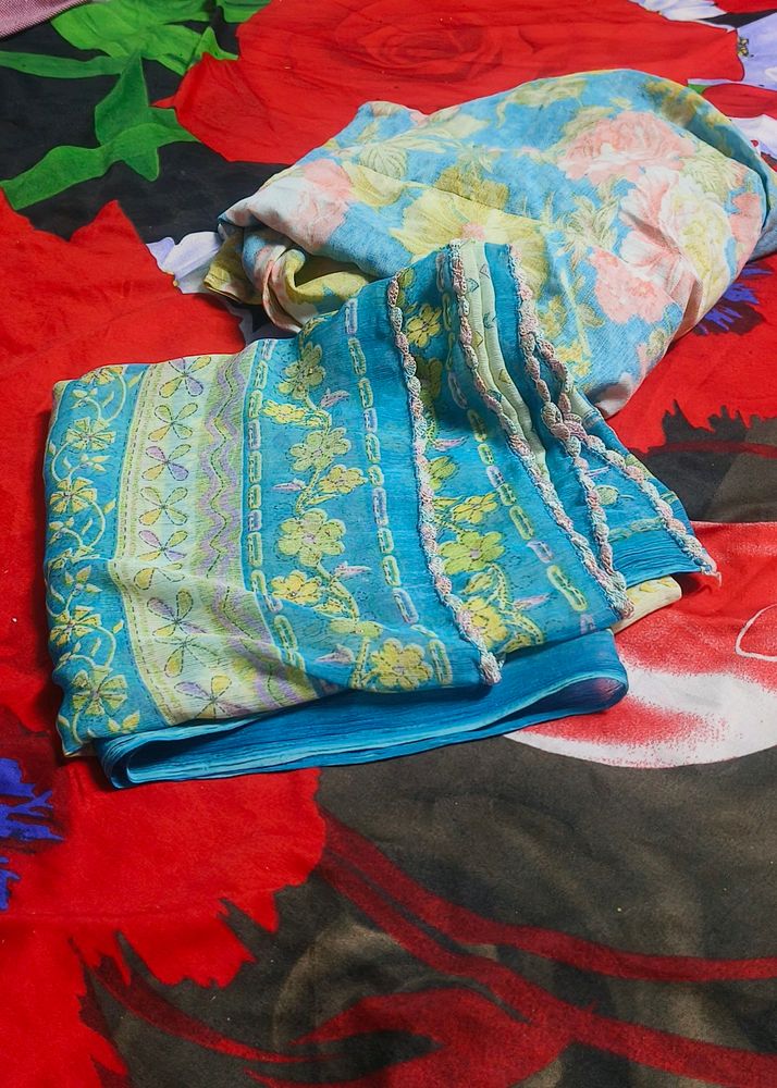 Printed Dupatta And Shalwar