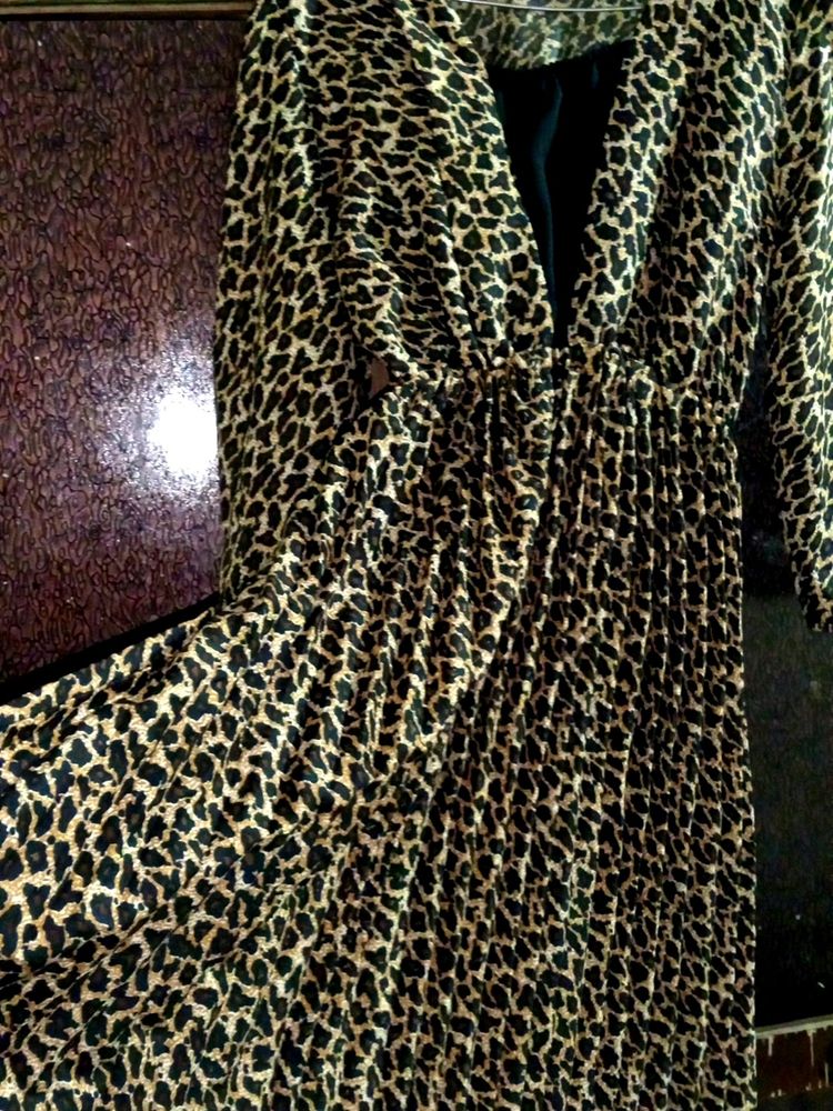 Jaguar Printed Dress 🐆✨