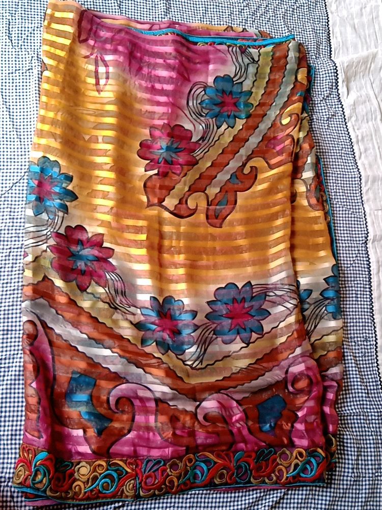 Multicolore Saree