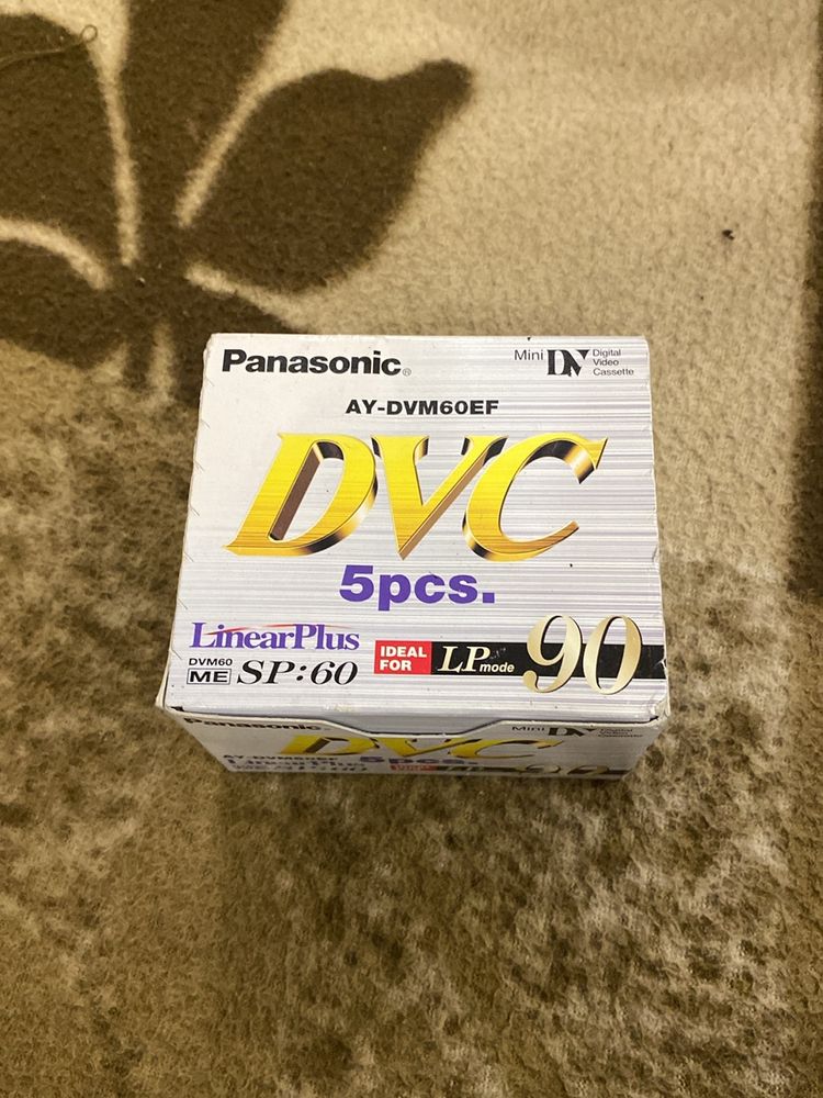 RARE Panasonic Mini DVC Cassettes (Pack of 5)