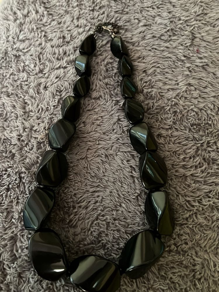 Black Stone Necklace