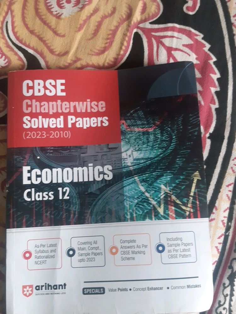 CBSE Chapterwise Solved Paper Economics CLASS 12