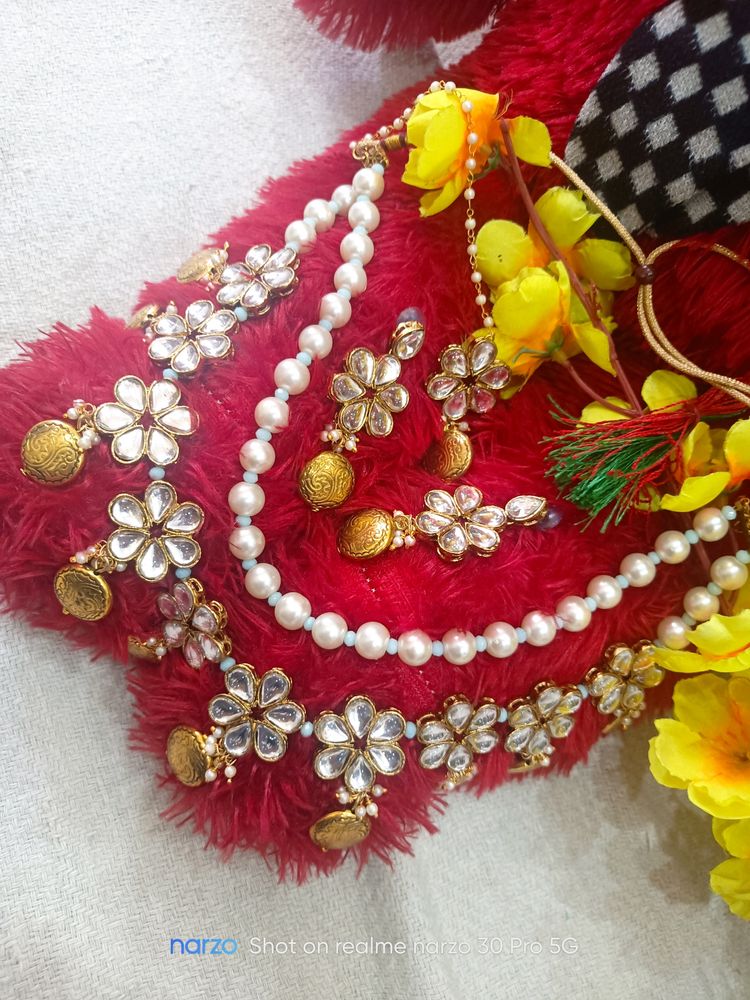 Kundan Rani Necklace Set