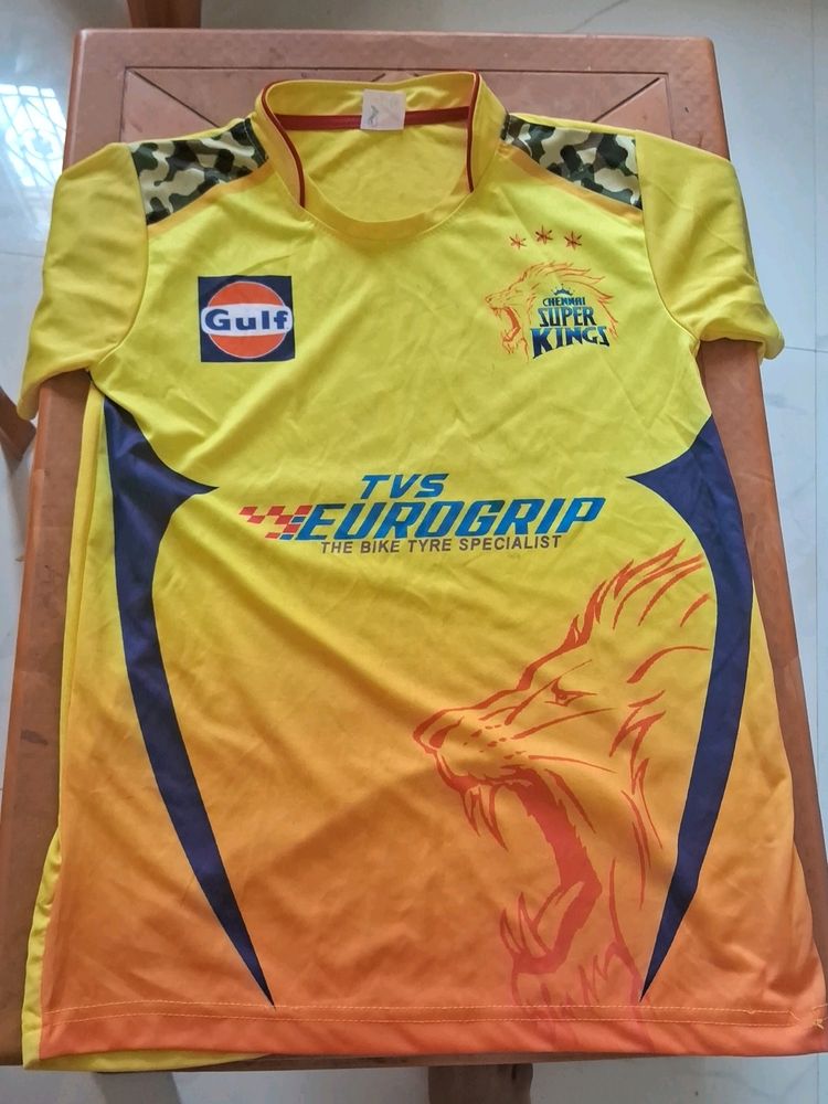 MSD IPL CSK JERSEY 7 THALA