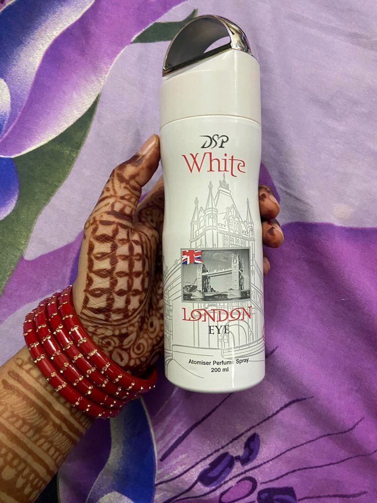 DSP White LANDON EYE PERFUMES WITH BANGLE