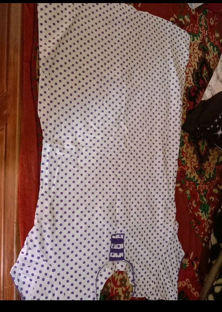 Polka Dot Kurti For Women