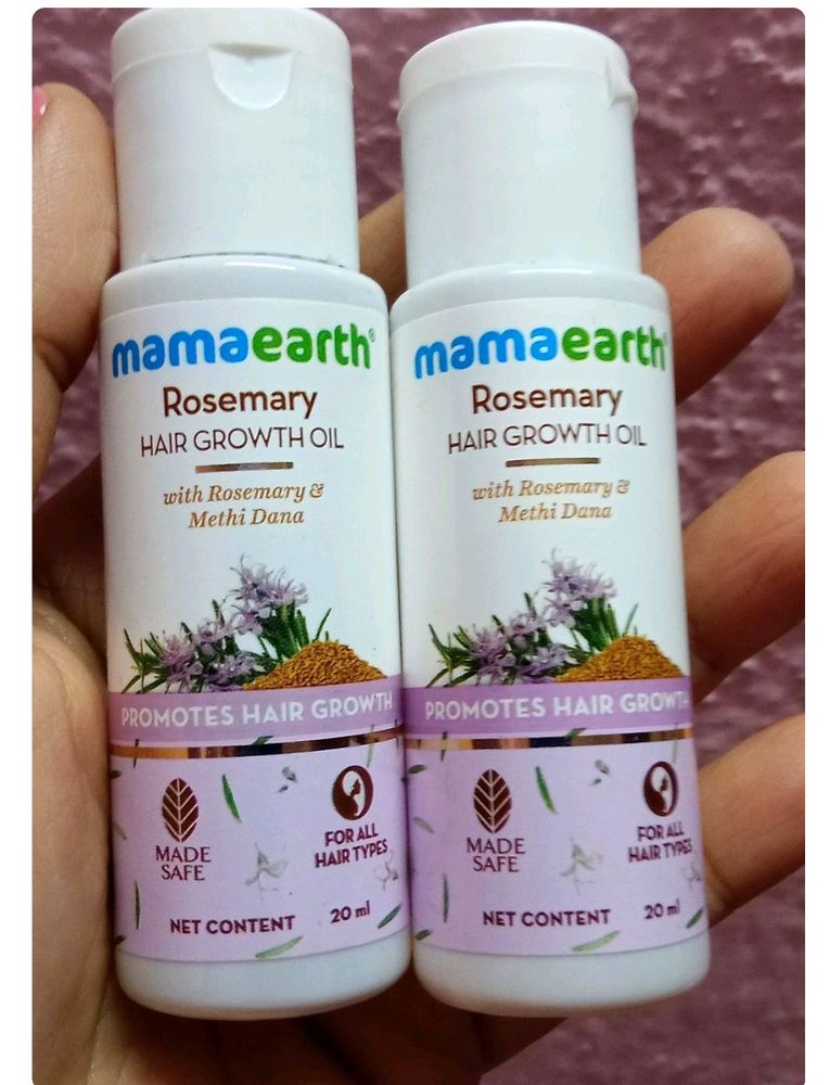 SALE Mamaearth Rosemary Hair Growth Oil Pack Of