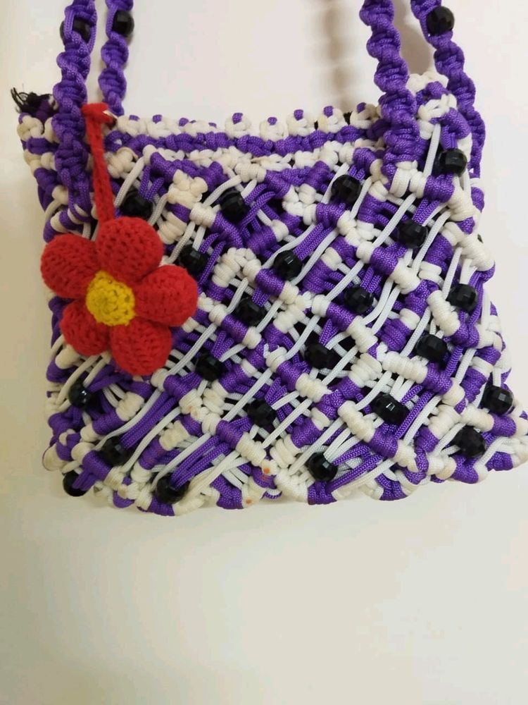 Brand New Exclusive Afghan Flower Crochet Keychain