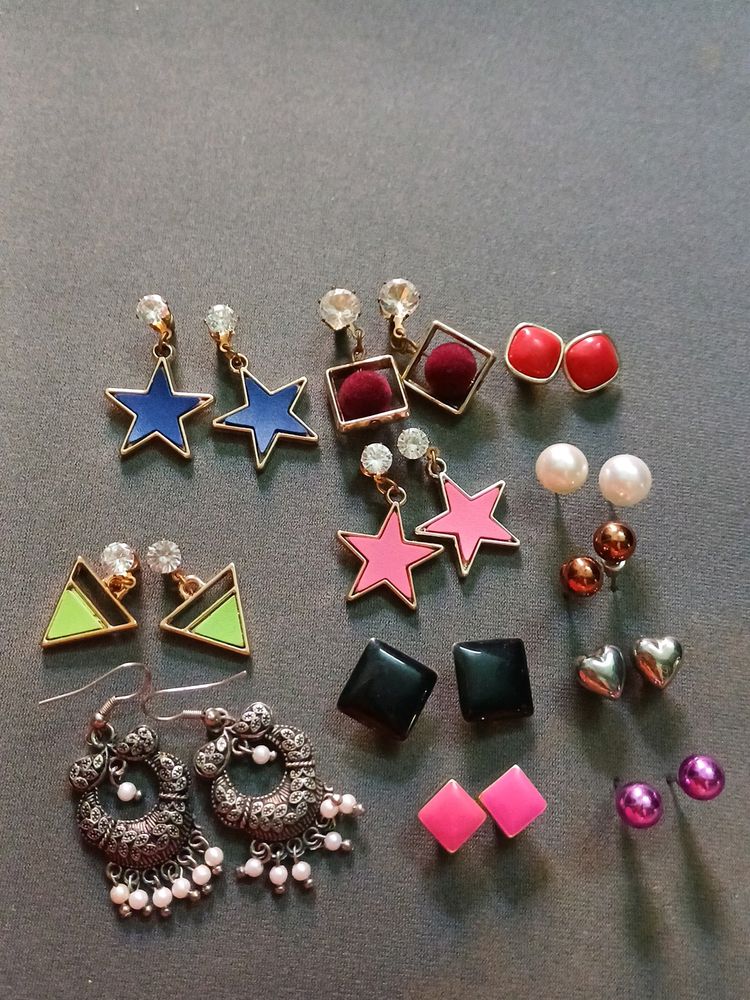 Earings & Studs( Will Get Freebie with This Order)