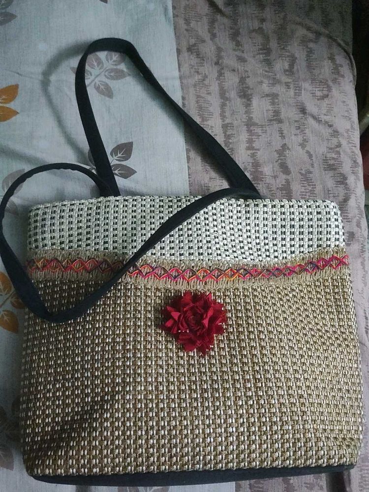 Hurry Up! Diwali Offer Jute Handbag(tote Bag)