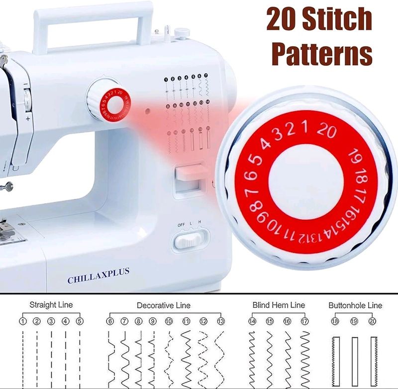 Last Price Sewing Machine Build In20Stitch Pattern