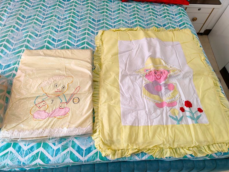 New Born Heavy Form Bedsheet And AC Blanket