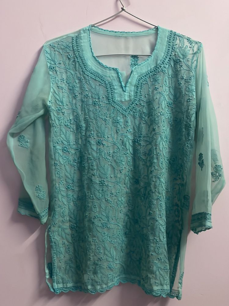 Chikankari top