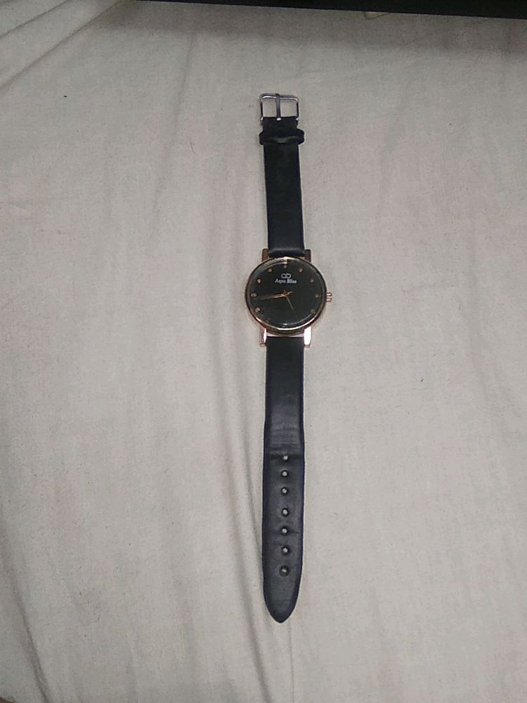 Black Wrist Watch