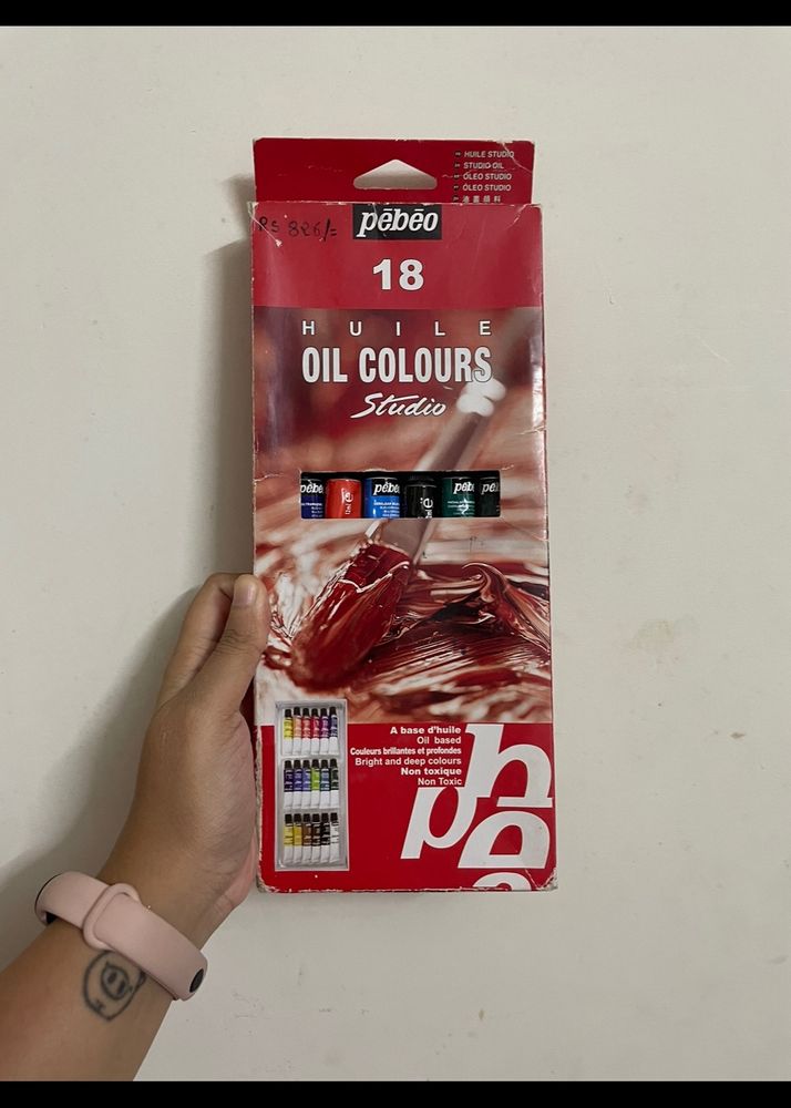 Pebeo Studio 18 Oil Colours