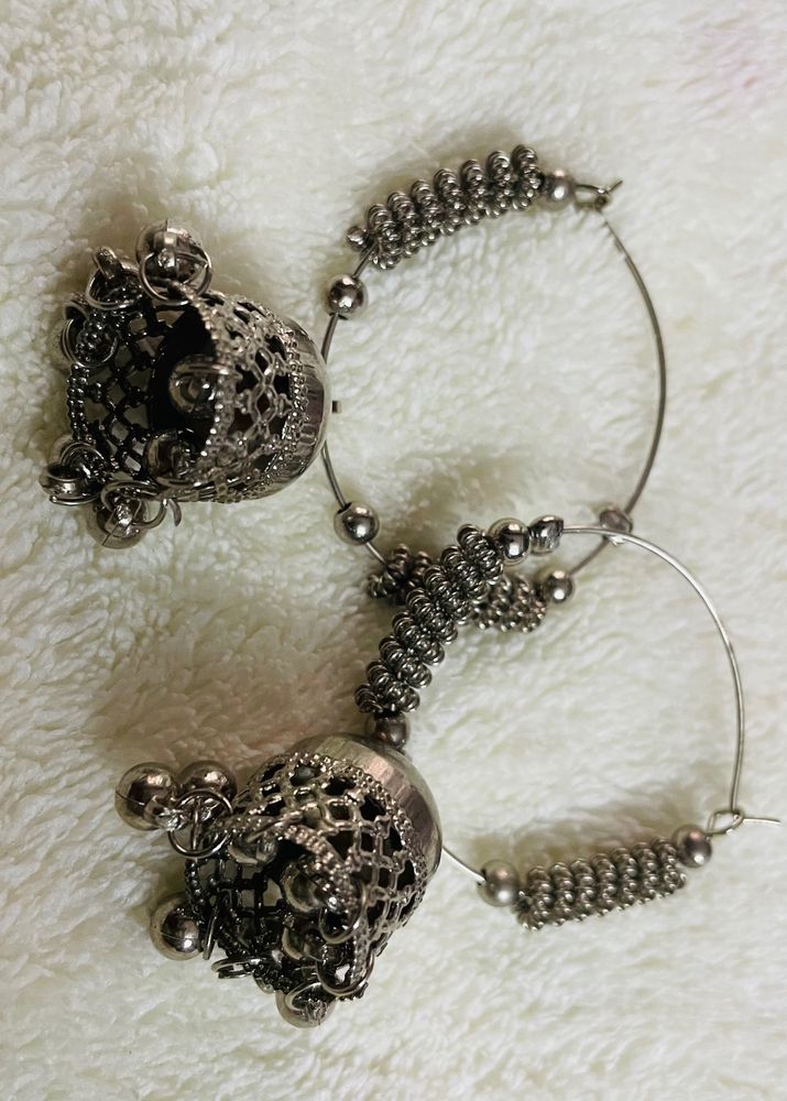 Oxidised Earrings