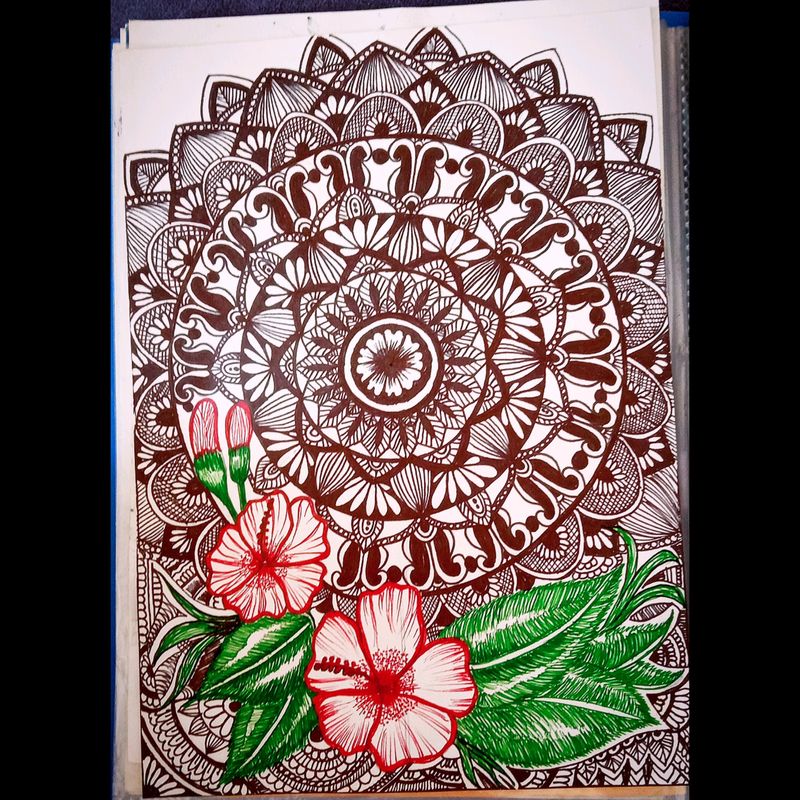 Flower Mandala Art