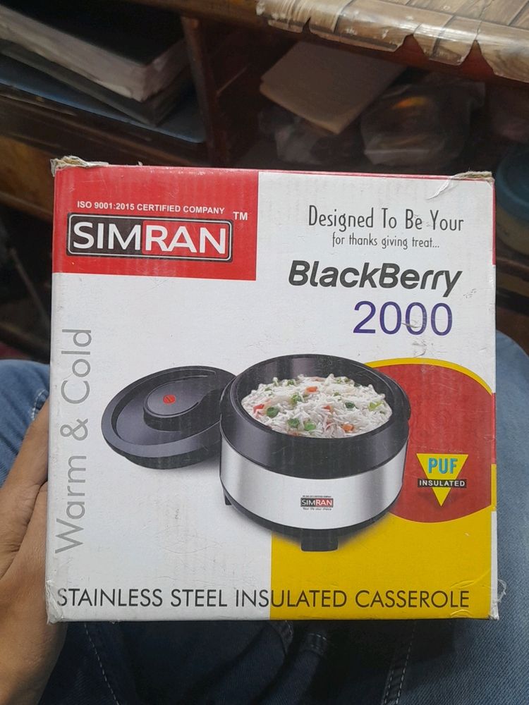 SIMRAN BLACKBERRY 2000 CASSEROLE STEEL