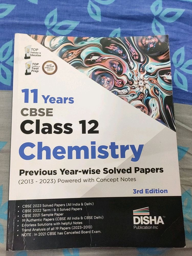 11 Years Cbse Class 12 Chemistry Solved Papers