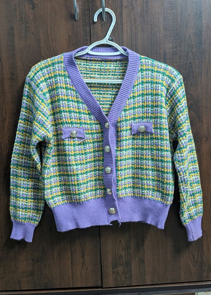 Tweed Cardigan