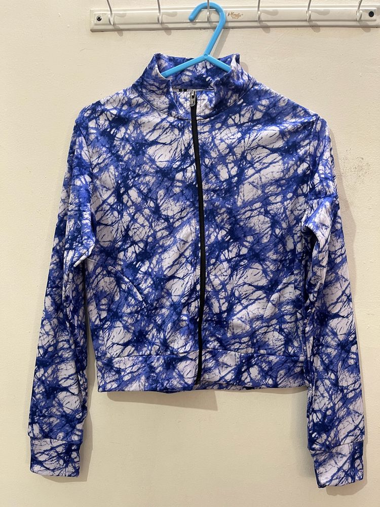 Full Sleeve Women Printed Jacket