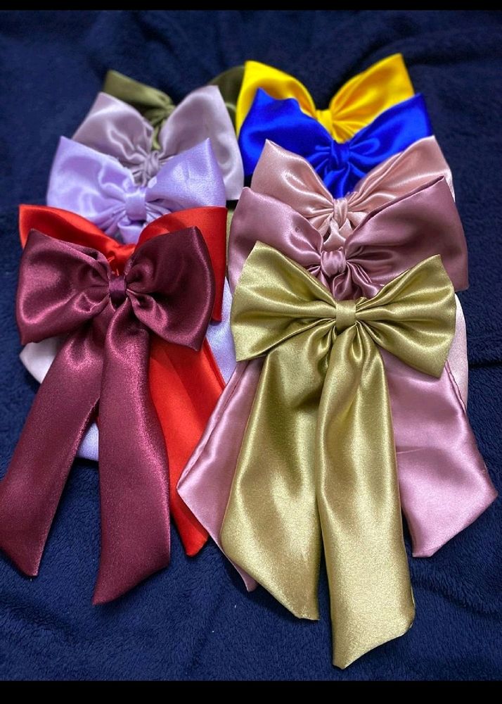 10 Piece Mixup Color Big Bow Pins... ❤