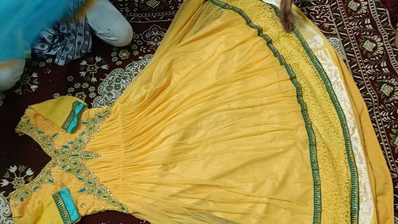 Frock With Dupatta