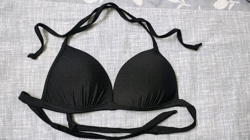 Black Swimwear Bra