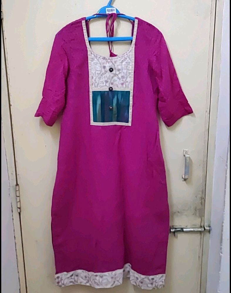 Magenta Kurti