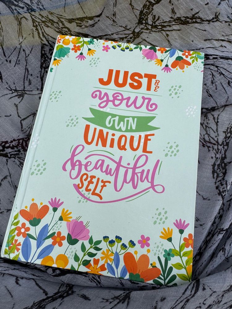 Floral Inspirational Journal Diary (book)