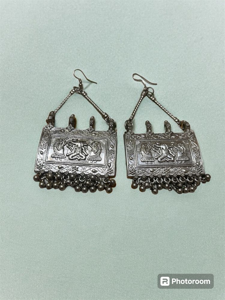 Oxidised Earrings