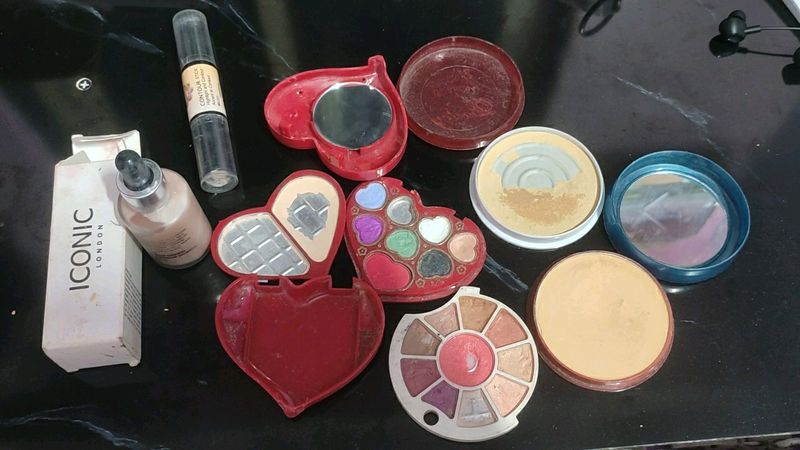 Highlighter, Contour stick, makeup kits eyeshadows