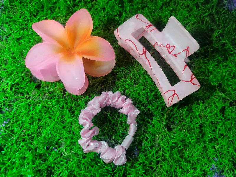 Hair Accessories Gift Set - PINK