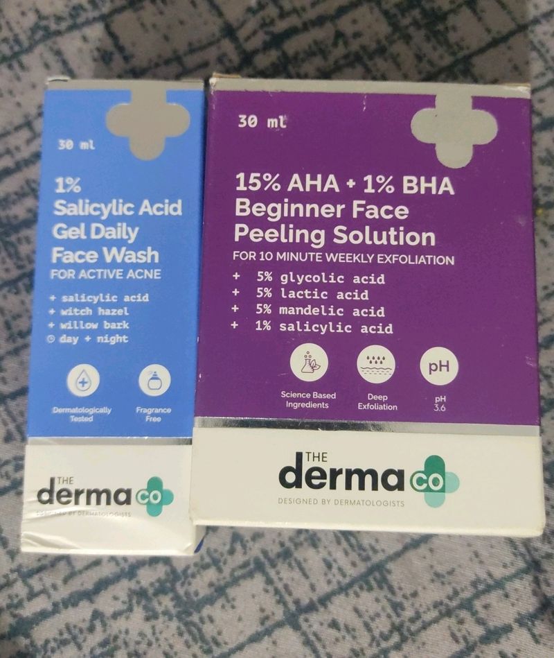 Combo Offer The Derma Co. Peel Off And Face Wash