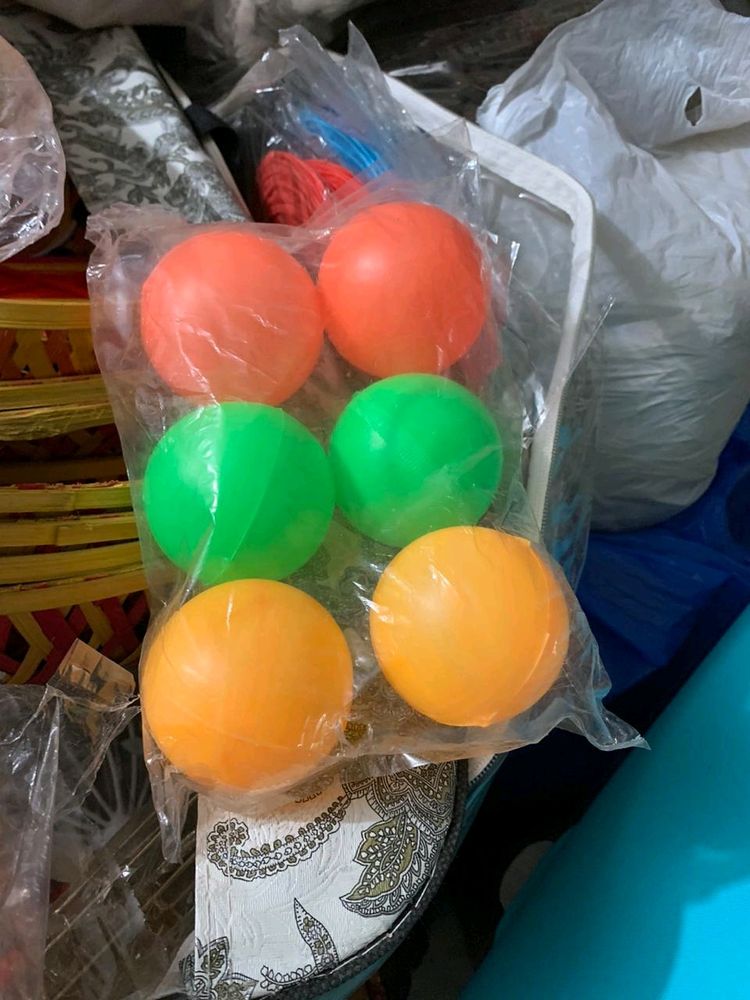 Thermocol balls packets & Cricket ball set