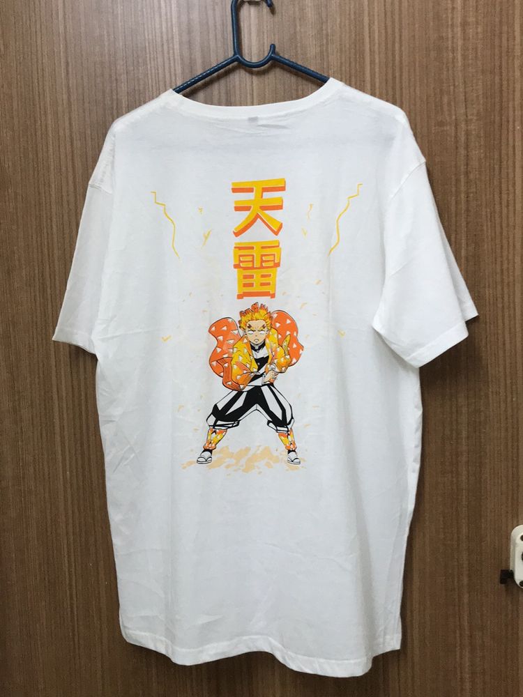 Anime Oversized White T-shirt For Women