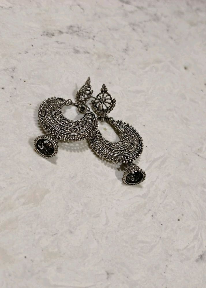 Oxidised Earrings