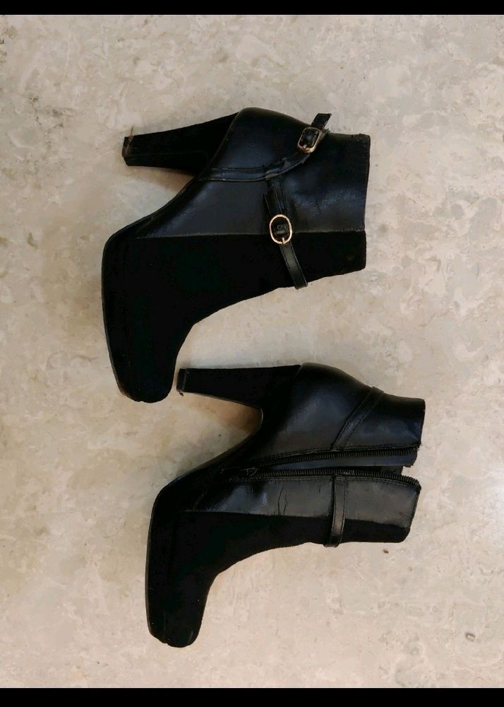 Heel Boots Ankel Lenght