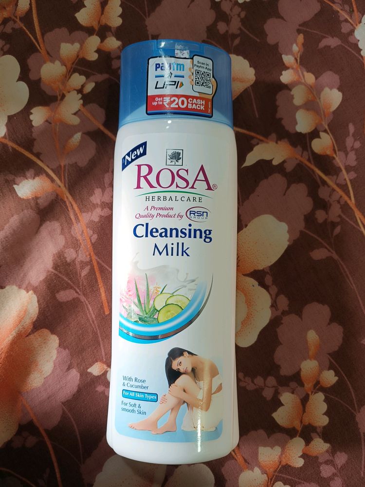 Rosa Cleansing Milk !