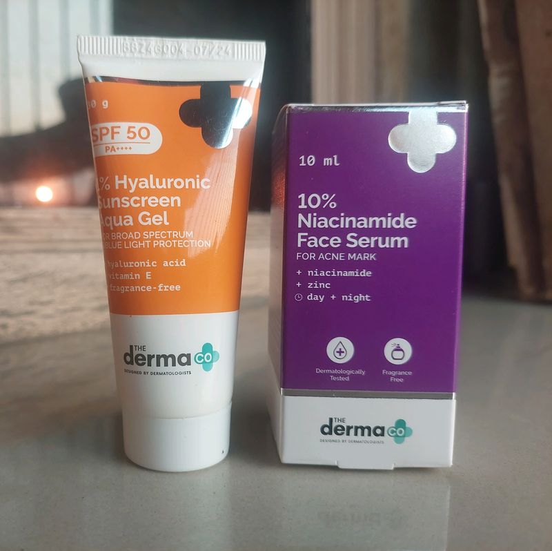 The Dermaco Sunscreen And Serum Duo