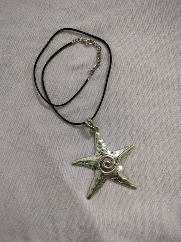 Y2k Star Pendant, Beads Bracelet, Earrings